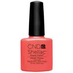 画像1: 【CND  】 廃盤 Shellac・Desert Poppy（オープンロード・スプリングコレクション）7.3ml