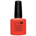 【CND  】Shellac・ソークオフジェル・Electric Orange （’１４サマーパラダイスコレクション） 7.3ml