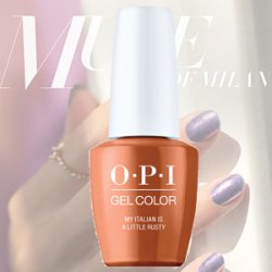 画像1: 【OPI 】 ジェルカラー・My Italian is a Little Rusty (2020秋 Muse Of Milan コレクション)