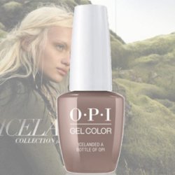 画像1: 【OPI 】 ジェルカラー・Icelanded a Bottle of OPI  (アイスランド'17 秋コレクション)