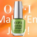 【OPI 】 Infinite Shine-Jelly Green with Envy (Make 'Em Jelly 2025 夏コレクション)