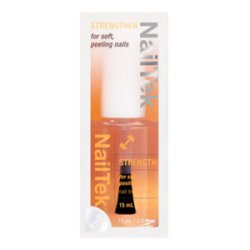 画像1: 【ネイルテック】Strengthener 2 (15ｍｌ) オレンジの箱＝柔らかく２枚爪用  ⭐︎ハイドレートではありません。