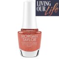 【MORGAN TAYLOR 】Sunset My Heart On Fire (Living Our Life2025秋コレクション)　