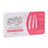 画像: 【Harmony】 Soft Gel Tips - Stiletto Medium (550 枚)