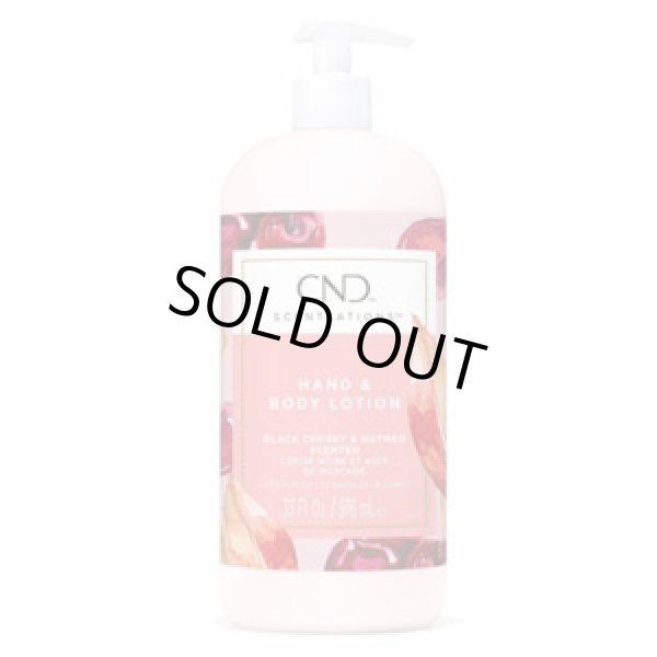 画像1: 【CND 】New センセーションローション・ブラックチェリー＆ナツメグ  976ｍｌ ( 33 oz.)