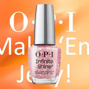 画像: 【OPI 】 Infinite Shine-Servin’ Pink   (Make 'Em Jelly 2025 夏コレクション)