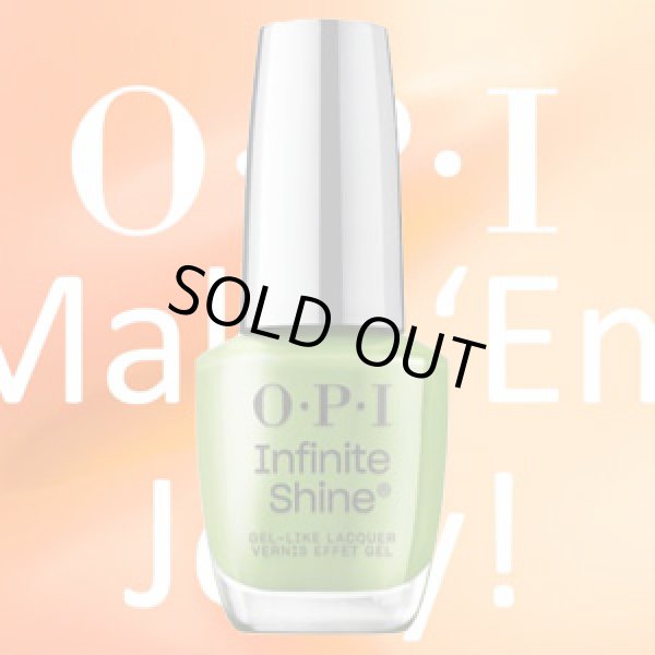 画像1: 【OPI 】 Infinite Shine-Jelly Green with Envy (Make 'Em Jelly 2025 夏コレクション)