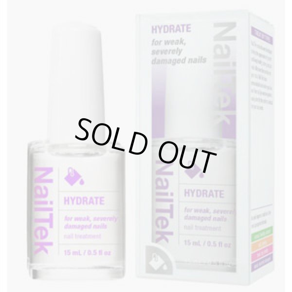 画像1: 【ネイルテック】ハイドレート  4   (15ml) パープルの箱＝弱くダメージを受けた爪用　新ボトル