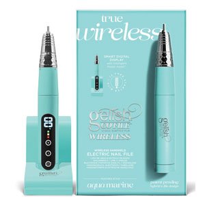 画像: 【Harmony】MINI Go File Cordless Nail File - Aqua Marine