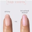 画像2: 【エッシー 】 Effect Top Coat -Blushed Metal ジェル クチュール   13.5ml