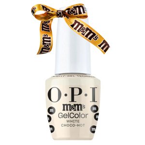 画像: 【OPI 】 ジェルカラーWhite Choco-hot (Intelli-Gel OPI x M&M'S 2026ホリデーコレクション)
