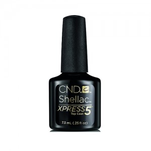 画像1: 【CND  】Shellac・Xpress5トップコート  0.25oz / 7.3ml