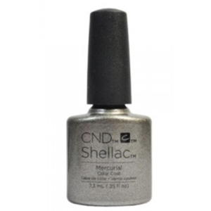 画像1: 【CND  】廃盤 Shellac・Mercurial （'17 Night Spell秋コレクション）7.3ml 旧箱入り