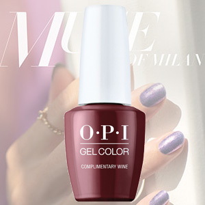 画像1: 【OPI 】 ジェルカラー・Complimentary Wine (2020秋 Muse Of Milan コレクション)