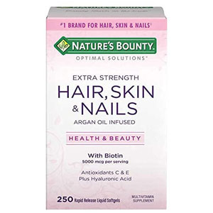 画像1: 【Nature's Bounty】ヘア,スキン,ネイル  ビオチン入　250粒