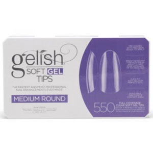 画像1: 【Harmony】 Soft Gel Tips -Medium Round (550 枚)