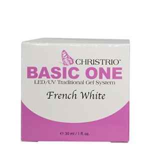 画像1: 【Christrio】Basic One-フレンチホワイト（LED/UV 対応）１oz.