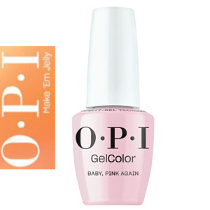 画像1: 【OPI 】 ジェルカラー Baby, Pink Again   ( Make 'Em Jelly 2025夏コレクション)