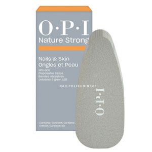 画像1: 【OPI 】 Nature Strong-使い捨てグリットストリップー120グリット(20枚入り）