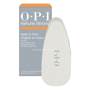 画像1: 【OPI 】 Nature Strong-使い捨てグリットストリップー80グリット(20枚入り）