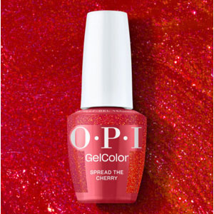 画像1: 【OPI 】 限定ジェルカラー Spread the Cherry (Good Enough to Treat  2025ホリデーコレクション)