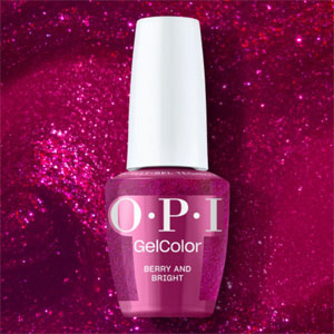 画像1: 【OPI 】 限定ジェルカラー Berry and Bright (Good Enough to Treat  2025ホリデーコレクション)