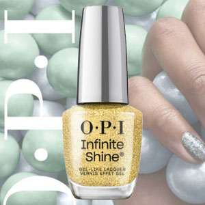 画像1: 【OPI 】 限定Infinite Shine-Sugarlips on My Tips (Good Enough to Treat 2025 ホリデーコレクション)
