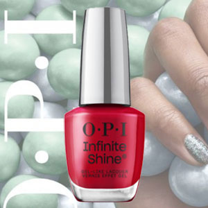 画像1: 【OPI 】 限定Infinite Shine-Gumdrop tha Ball (Good Enough to Treat 2025 ホリデーコレクション)