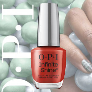 画像1: 【OPI 】 限定Infinite Shine-Crankin' Holiday Jams (Good Enough to Treat 2025 ホリデーコレクション)
