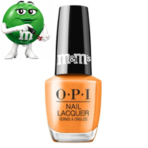画像1: 【OPI】All Treat, No Trick Cheer (OPI x M&M'S 2026ホリデーコレクション)