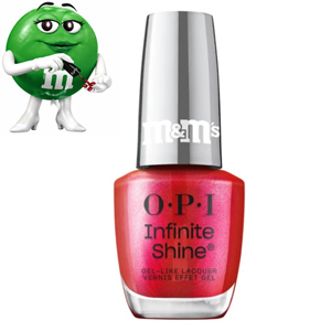画像1: 【OPI 】Infinite Shine-Bite Sized Behavior (OPI x M&M'S 2026ホリデーコレクション)